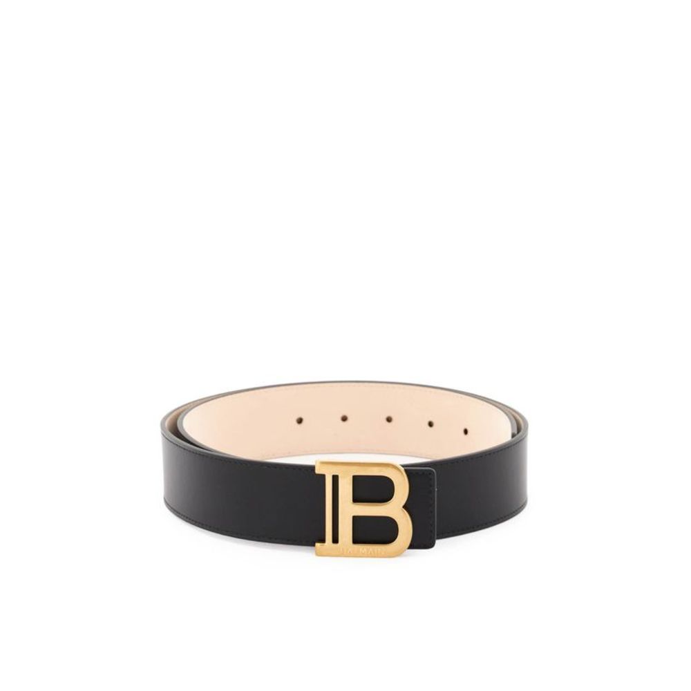 Balmain Leather B-Belt